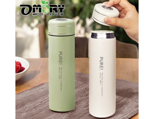 【OMORY】316純色一鍵開蓋保溫瓶480ML