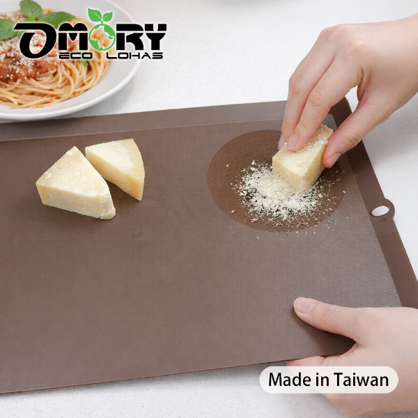 【OMORY】台灣製雙用磨泥/輕食料理砧板（買大送小）