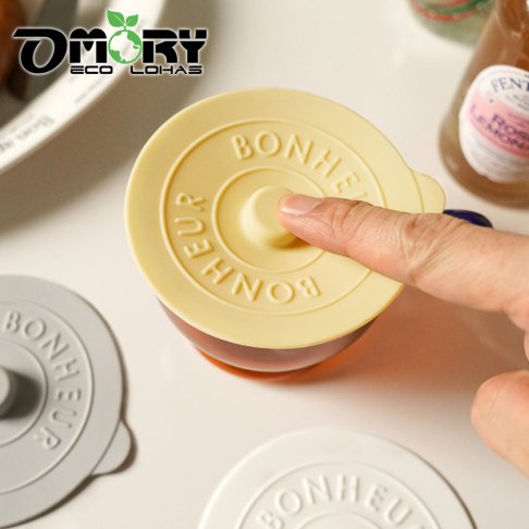 【OMORY】鑄鐵鍋造型矽膠杯蓋