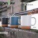【OMORY】日式防滑軟木陶瓷馬克杯/咖啡杯-380ml