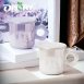 【OMORY】花形珠光陶瓷杯300ML附蓋