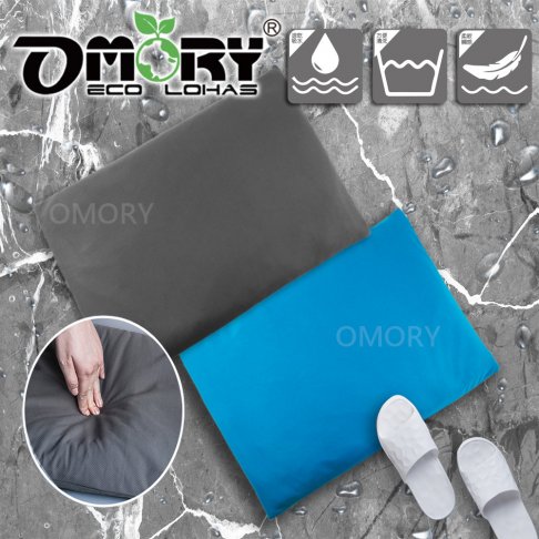 【OMORY】軟式珪藻土吸水地墊56X35X3CM(附套+止滑墊)