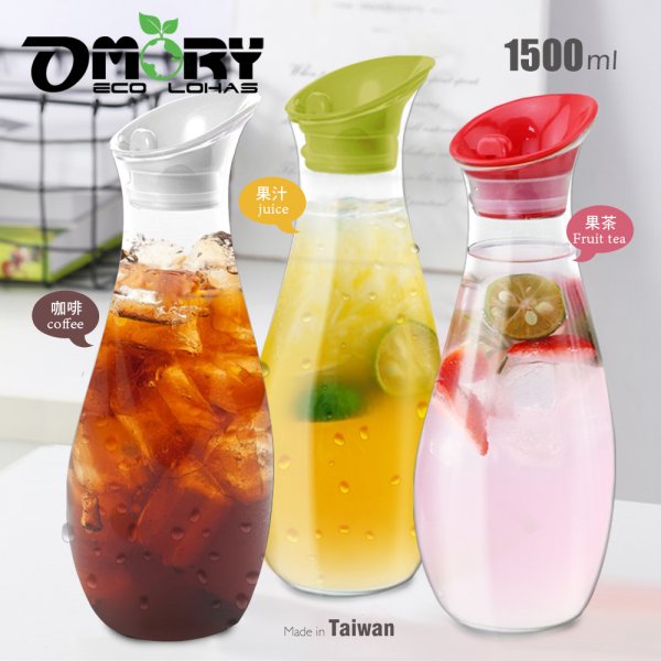 【OMORY】壓克力MS企鵝果汁冷水壺1.5L