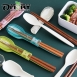 【OMORY】芬蘭MISANBROO 2合1便攜餐具組(贈ST筷)-任選