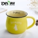 【OMORY】動物陶瓷咖啡牛奶馬克杯(大肚杯)410ML-任選